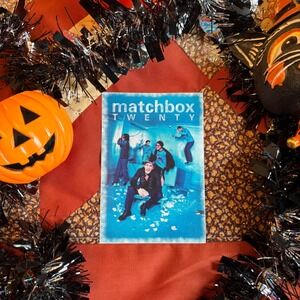 Rare Matchbox Twenty Deadstock Sticker Band Blue 90s Rock Art Decal Vintage Y2K